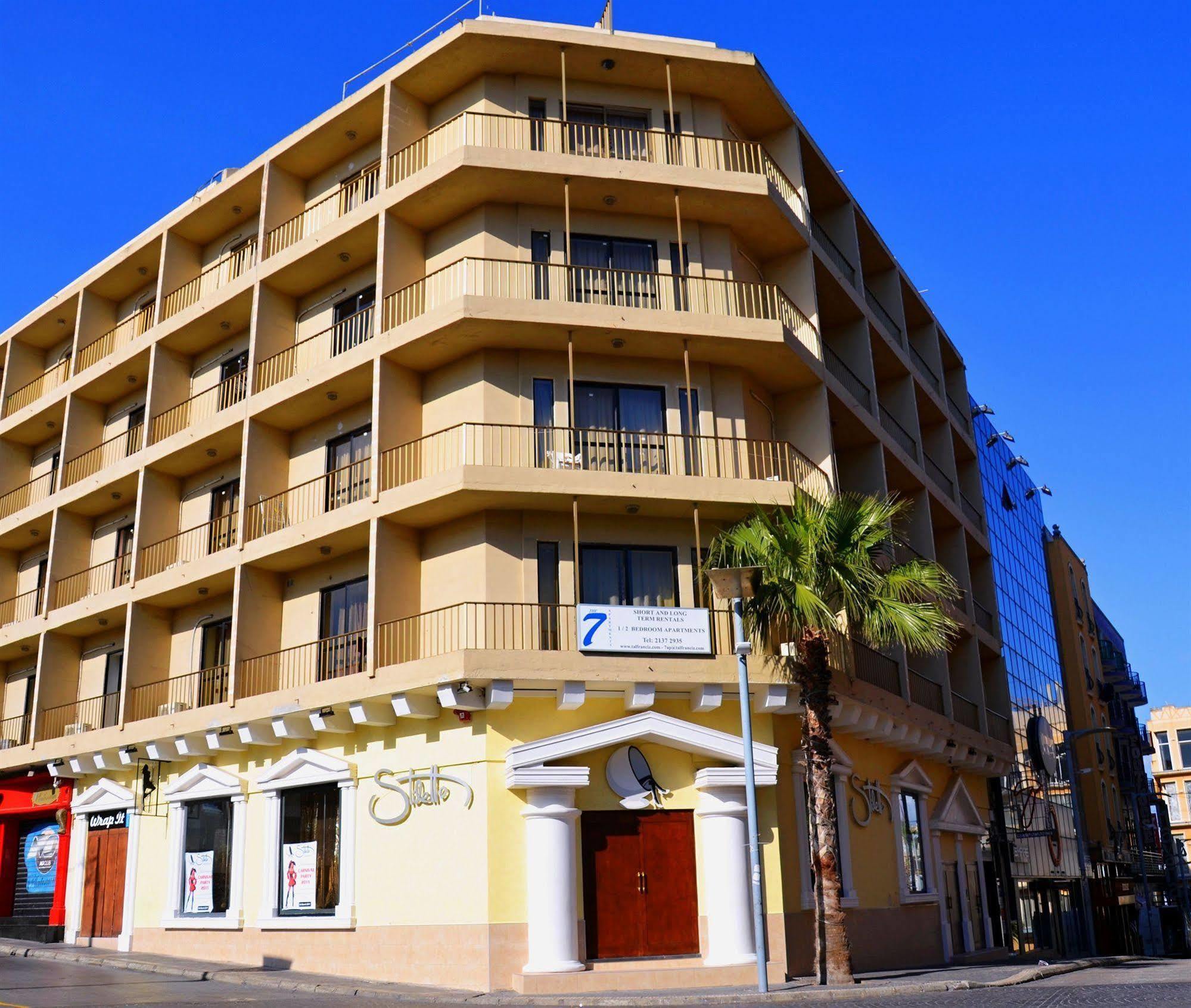 Burlington Apartments San Ġiljan Exterior foto